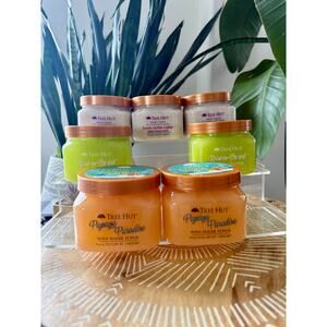 Tree Hut gourmand Body Scrubs full size dm which scent and QTY